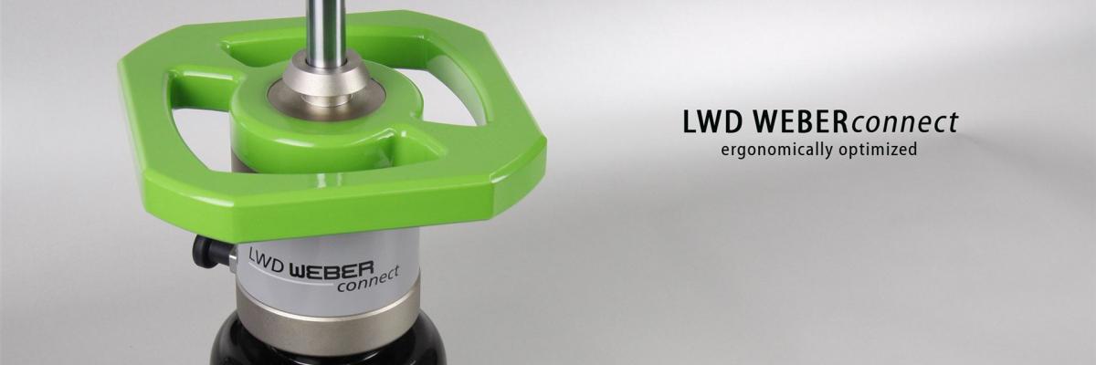 Light Weight Deflectometer LWD WEBERconnect - the fastest way of ...